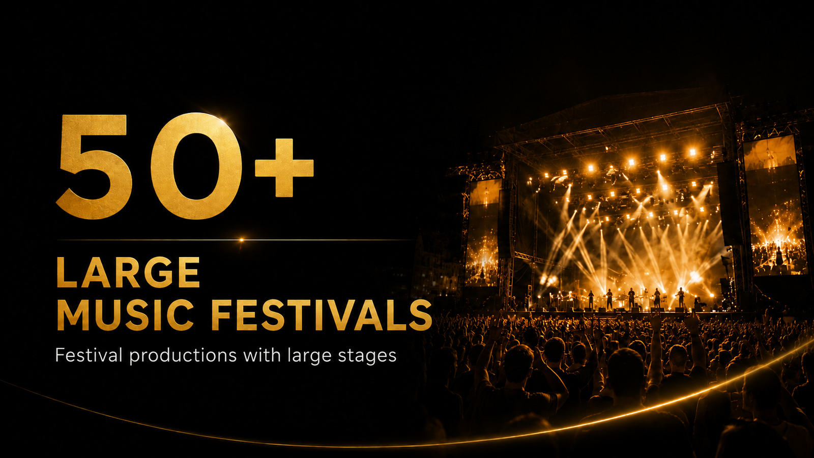 music festival shows